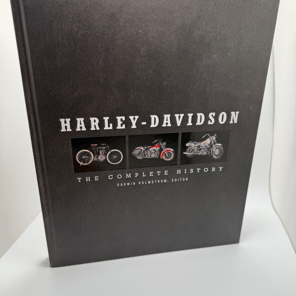 Harley Davidson The Complete History Book by Darwin‎ Holmstrom Motorcycles